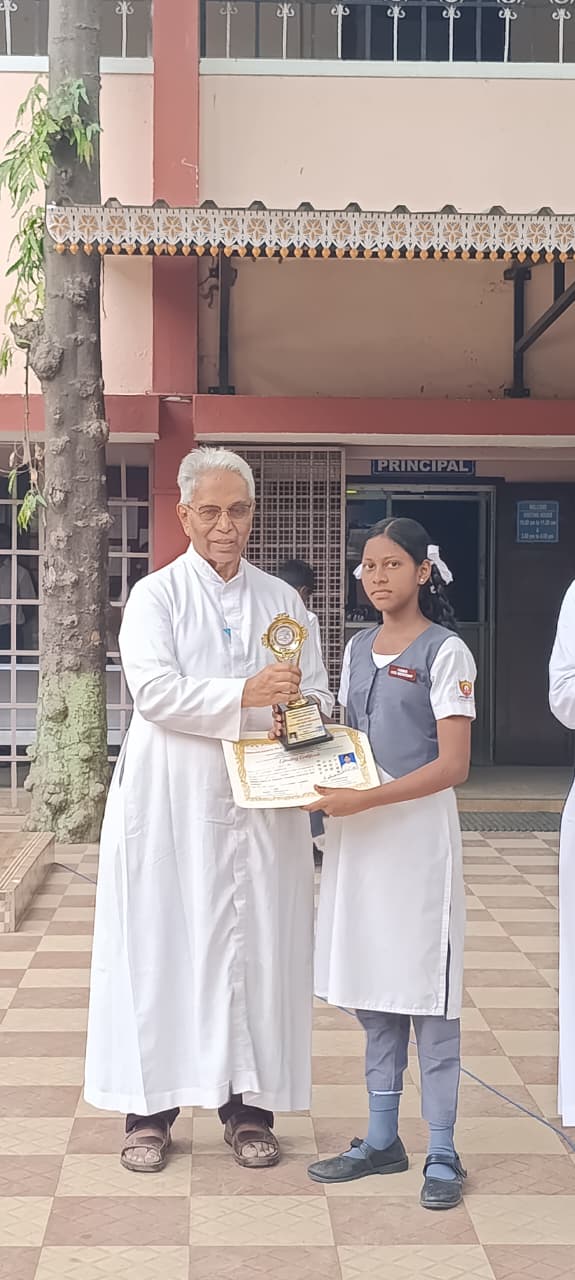Achievement Award - karate -  E. Depitha Dharshini