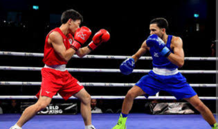 Boxing championship - Adam Mathew 