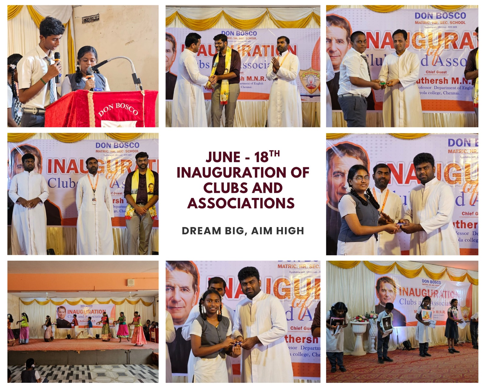 Inauguration of Clubs and Associations – 18.06.2026