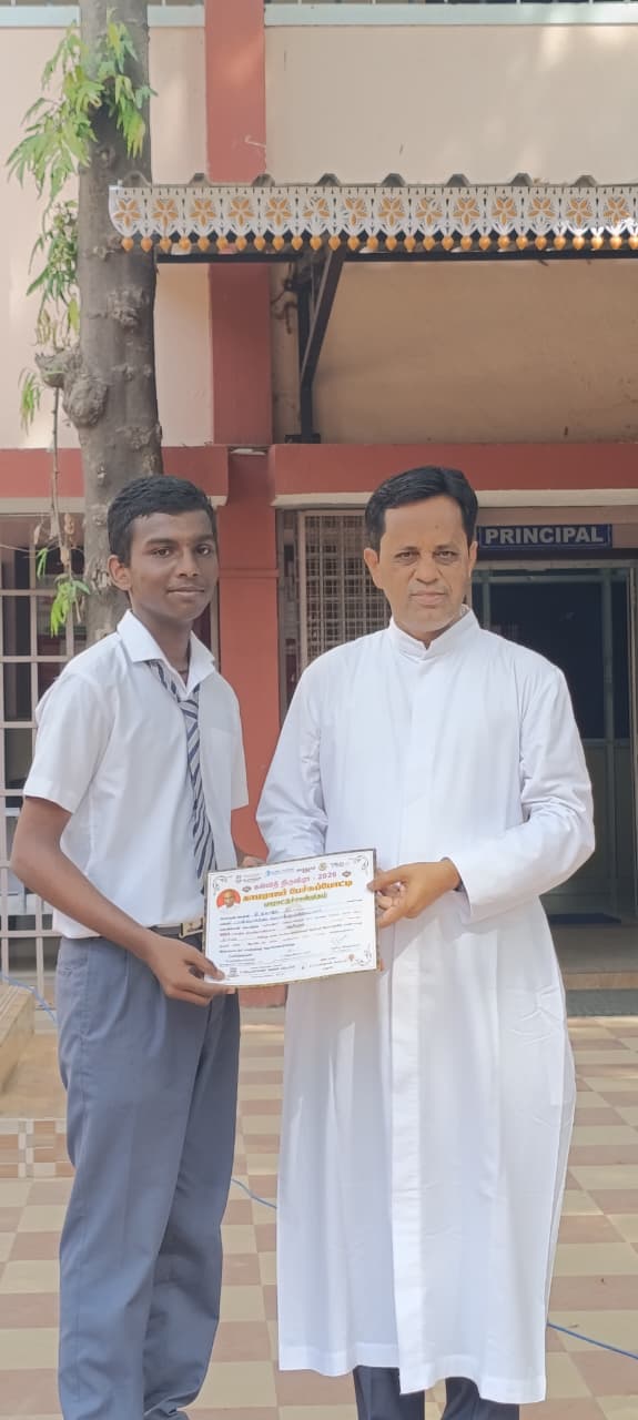 Kamarajar Speech Competition - Gokul of Class XI