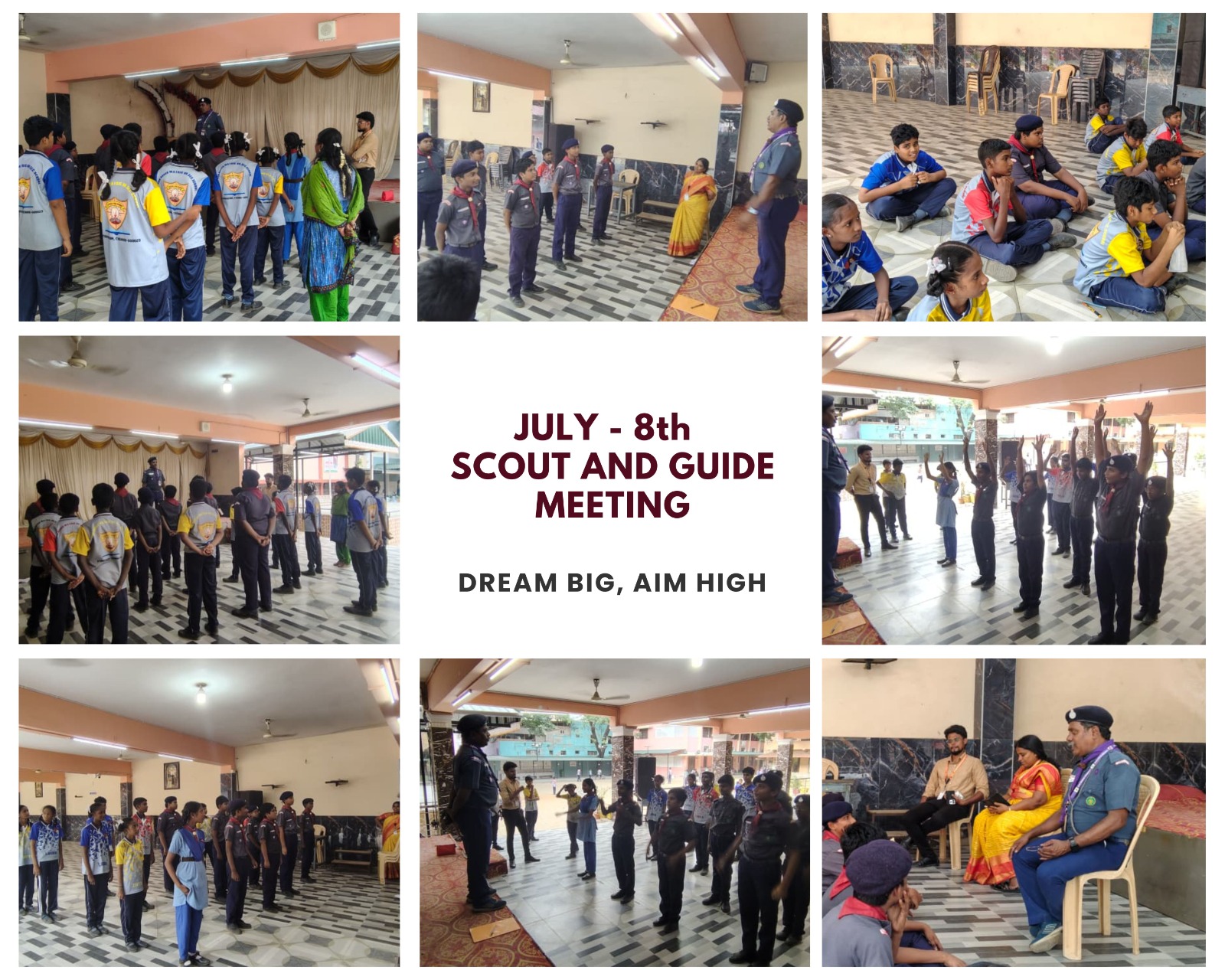 Scout and Guide meeting was held on 08.07.2026