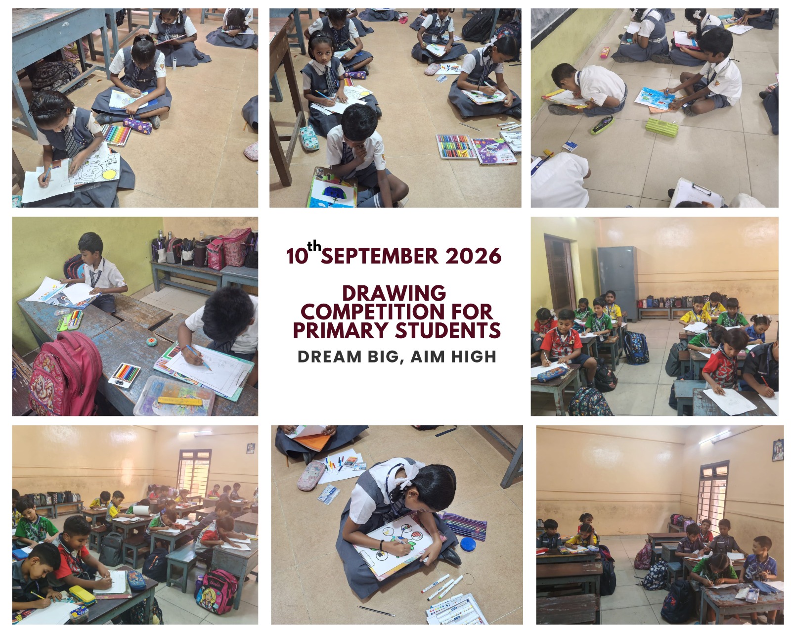 Drawing Competition ON 10th Sep