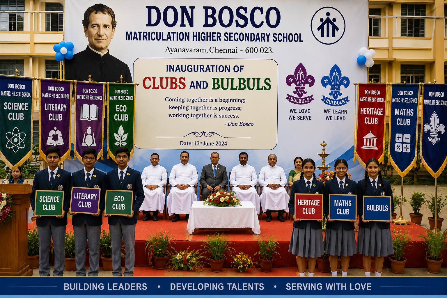 INNAGURATION OF CLUBS AND ASSOCIATIONS